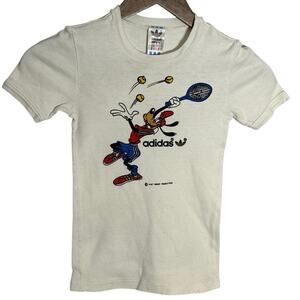 Vintage Adidas Goofy T-Shirt Rare
